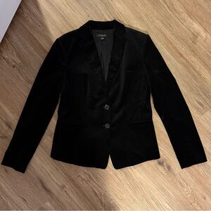 Ann Taylor Black Velvet Blazer